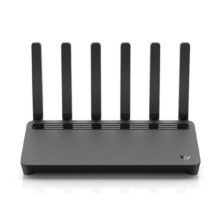 plus会员：京东云 AX6000 百里 双频6000M 家用级千兆Mesh无线路由器 Wi-Fi 6 黑色 64GB eMMC 单个装
