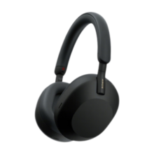 SONY/索尼 WH-1000XM5 WH-1000XM4 头戴式 无线降噪蓝牙耳机 降噪新旗舰双芯驱动 高解析度音乐耳机 WH-1000XM5 黑色（香港仓） 官方标配
