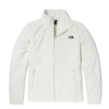 THE NORTH FACE 北面 抓绒衣女户外舒适保暖外套8AYF 米白色/QLI