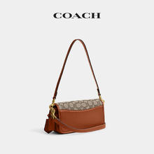 COACH 蔻驰 女士经典标志STUDIO单肩包法棍包腋下包复古老花