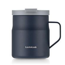 LOCK&LOCK 桌面手持不锈钢保温杯 370ml