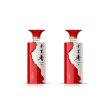 十里香酒 大运河52度 浓香型白酒 100ml*2瓶 新五星纯粮酒