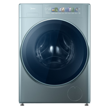 美的（Midea）滚筒洗衣机全自动 元气轻氧系列 MD100LAIR 洗烘一体机 天然草本除菌 超薄全嵌 10公斤 1.1洗净比 MD100LAIR