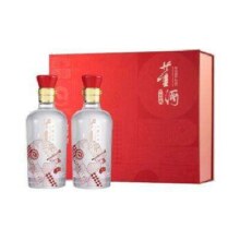 预售：董酒 红色经典 董香型白酒 54度 500ml*2礼盒装