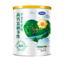 PLUS会员：wondersun 完达山 高钙富硒多维中老年奶粉 700g罐装*3件
