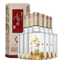 京东百亿补贴：水井坊 井台 52度浓香型白酒  500ml*6瓶 整箱装