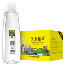PLUS会员：天地精华 天然弱碱性矿泉水户外350ml*20瓶*2件