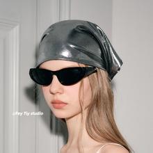 fey tiy studio 女士液态银复古丝巾