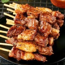 PLUS会员：天海藏 安格斯牛肉串 240g*5袋 共100串