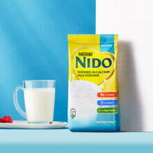 荷兰进口 Nestlé 雀巢 Nido 脱脂高钙奶粉 400g*3袋