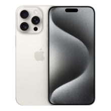 需首购、plus会员:Apple iPhone 15 Pro Max (A3108) 256GB 白色钛金属 支持移动联通电信5G 双卡双待手机