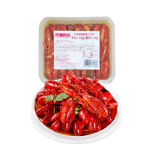 plus会员，百亿补贴：洪湖诱惑安井 麻辣小龙虾 3-5钱 1.3KG 净虾2斤
