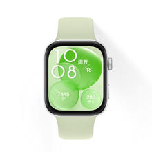 HUAWEI 华为 WATCH FIT 3 智能手表 原野绿 氟橡胶表带