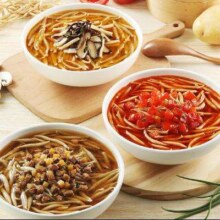 PLUS会员：西贝莜面村 鱼鱼粗粮主食 酸汤鱼鱼300g *4件 +赠莜面鱼鱼200g