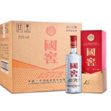 京东百亿补贴、plus会员：泸州老窖国窖1573 2017年 浓香型白酒 52度500ml*6瓶 整箱装（原箱） 【名酒鉴真】