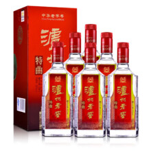 百亿补贴、PLUS会员：泸州老窖特曲 浓香型 高度白酒 52度500ml*6瓶 整箱装