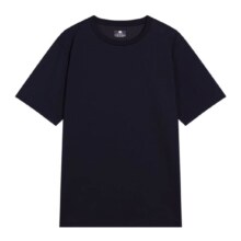 京东京造【凉感速干】t恤男短袖男士T恤宽松纯色黑色 XL