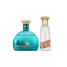 XIJIU 习酒 酱香型白酒送礼收藏宴请酒水 53度 100mL 1瓶 123干小酒+知交小酒