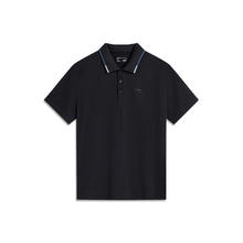 LI-NING 李宁 短袖POLO衫男士2024新款运动潮流系列舒适秋季耐洗翻领运动服
