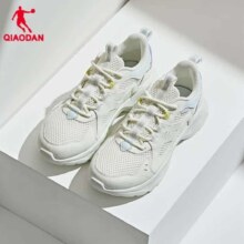 乔丹QIAODAN 网面休闲跑步鞋子老爹鞋 女款