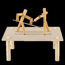 竹节人对战玩具 单只装+精品材料包