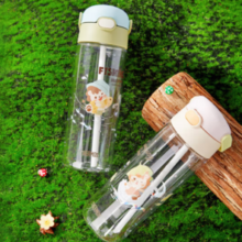 PLUS会员！THERMOS 膳魔师 儿童tritan水杯吸管杯 600ml