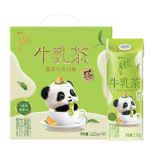 88VIP会员：MENGNIU 蒙牛 真果粒牛乳茶蜜瓜乌龙口味奶茶饮料220g×10包