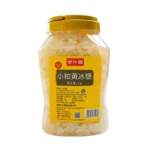 1000g甘汁园小粒黄冰糖多晶体一级老冰糖土冰糖罐装正宗甘蔗原料