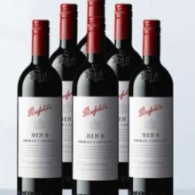 京东百亿补贴：Penfolds奔富  BIN8设拉子赤霞珠干红葡萄酒 750ml*6支 澳洲原瓶进口（螺旋盖）
