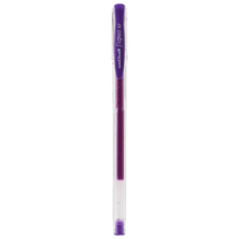三菱（uni）UM-100彩色中性笔 水笔啫喱笔贺卡笔 学生签字笔 0.7mm 紫色 1支/袋