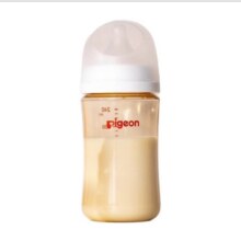 Plus会员 再降价：贝亲（Pigeon）自然实感第3代 婴儿PPSU奶瓶 宽口径 240ml
