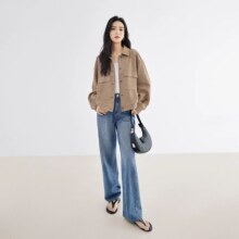 ?10 点DUIBAI 对白 女式短款外套 DDW019K