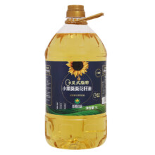 20点开始：田园约定食用油 零反式脂肪小黑葵葵花籽油5L 物理压榨