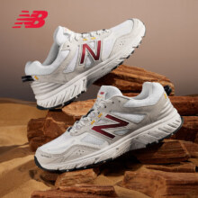 PLUS会员：NEW BALANCE NB510 网面复古运动鞋 MT510WR4 米色/白色