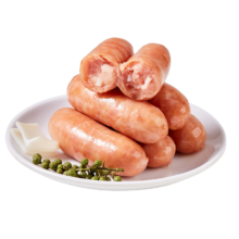 plus会员：兴威（XINGWEI）烤肠肉肠 含肉量≥90% 藤椒脆骨10根 *5件