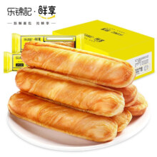 乐锦记 鲜享原味撕棒营养早餐面包 128g