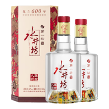 京东百亿补贴：水井坊 臻酿八号 52度 浓香型白酒 500ml 双瓶装