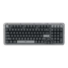 罗技（Logitech）琥珀系列K98M客制化机械键盘 无线蓝牙三模键盘mac ipad键盘98键盘电脑电竞游戏办公键盘AI 热插拔 石墨黑