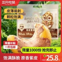 三只松鼠 紫皮腰果 500g