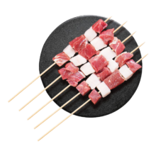 PLUS会员：东来顺 内蒙原切羔羊羊肉串 400g（约20串）*3件