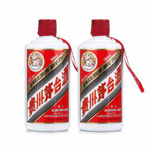 88VIP会员：MOUTAI 茅台 飞天茅台 53度 酱香型白酒 500ml*2瓶 （年份随机）