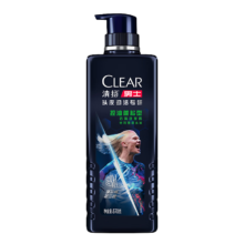 清扬（CLEAR）男士头皮劲活 洗发水 570g+赠品