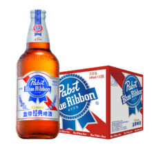 京东百亿补贴：Blue Ribbon 蓝带 经典 11° 啤酒 640ml*12瓶 整箱装