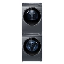Haier 海尔云溪冠军版376洗烘套装 10KG精华洗滚筒洗衣机全自动+双擎热泵烘干机