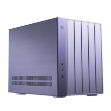 abee AS Enclosure W1 紫 全铝机箱（240水冷/分仓散热/免工具拆机/M-ATX/环型铝垫）