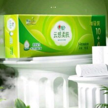 plus会员:心相印卷纸 云感加厚 100克36粒3提＊2件
