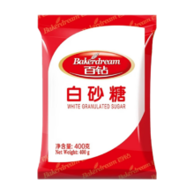 再降价、PLUS会员：Bakerdream 百钻 优级白砂糖 400g