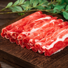 百里炙 国产原切谷饲牛肉卷 1kg