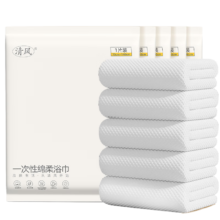 PLUS：Breeze 清风 加厚一次性浴巾 1条*5包