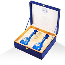 YANGHE 洋河 礼盒梦之蓝M6-52度500ml*2瓶口感绵柔浓香型酒水礼盒装